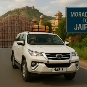 Moradabad to Jaipur - Car Rental Service