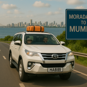 Moradabad to Mumbai - Car Rental Service