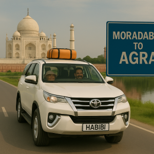Moradabad to Agra - Car Rental Service