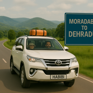 Moradabad to Dehradun - Car Rental Service